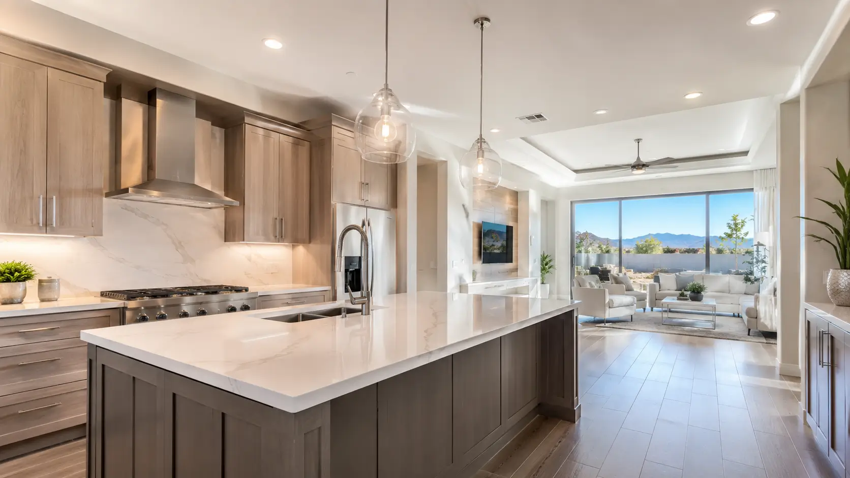 KB Home post-construction cleanup - Final Touch Cleaning Company, Clark County NV
