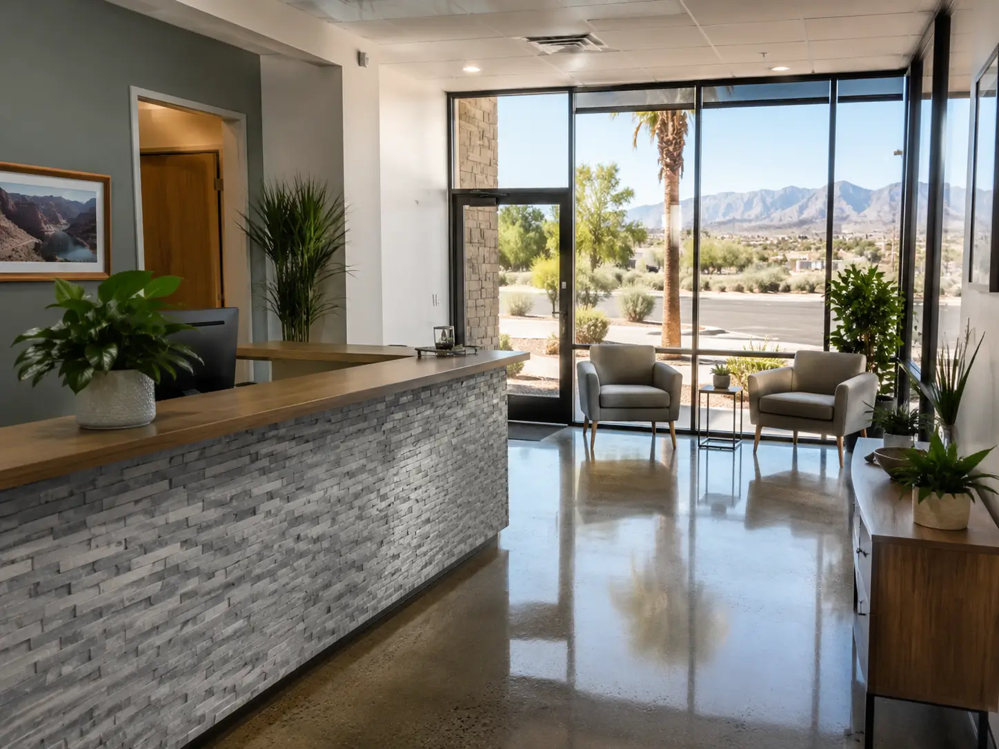 Commercial cleaning in Boulder City, NV by Final Touch.